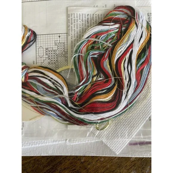 Sealed Designs for the Needle Kit 309848 Christmas Angels Snowman Cross stitch - Picture 7 of 7